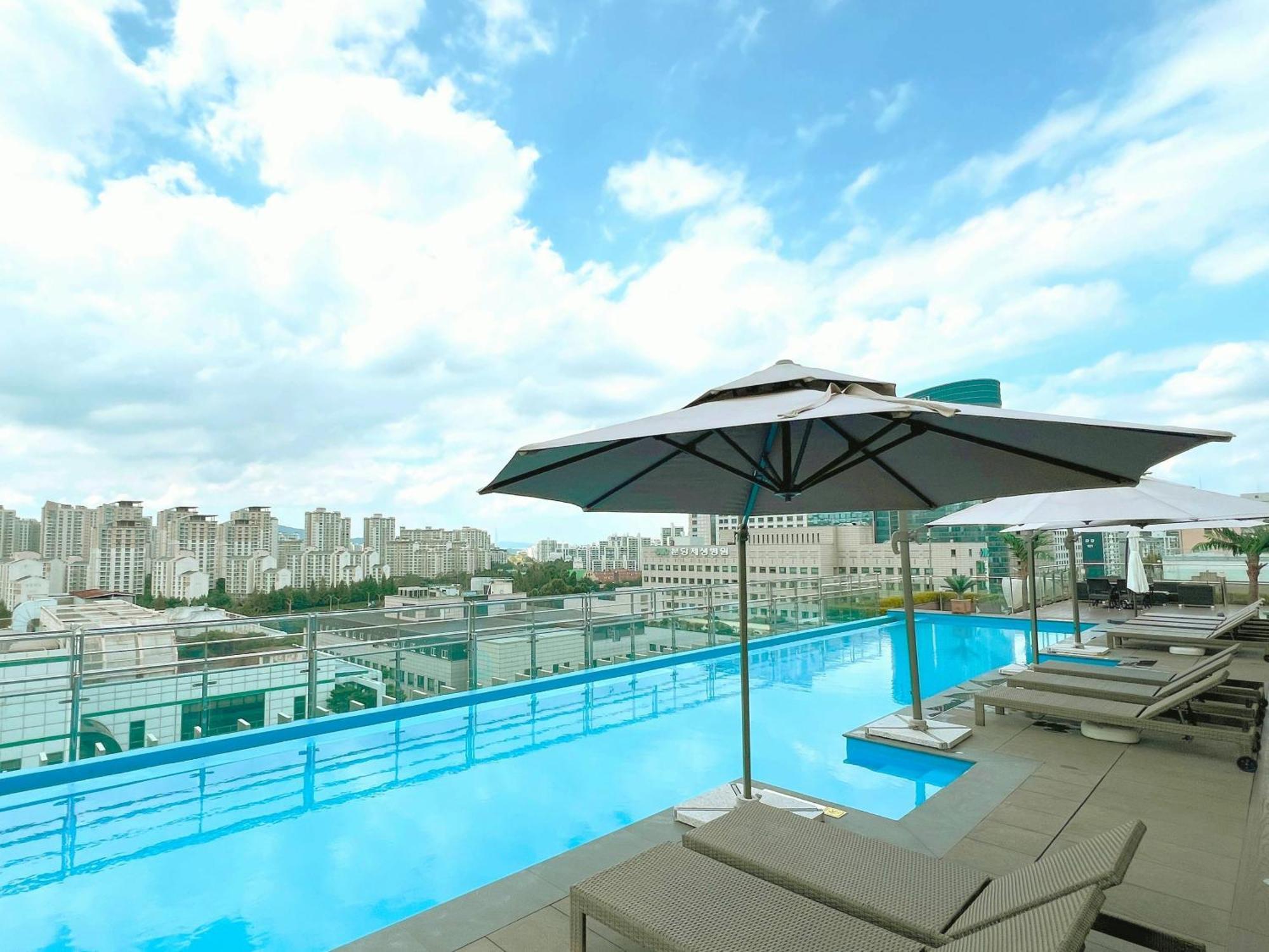 סאונגנאם Hotel Skypark Central Seoul Pangyo מראה חיצוני תמונה